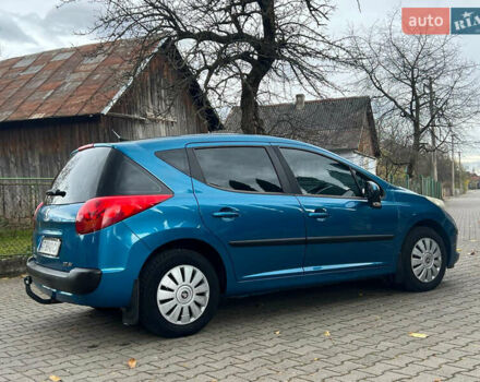 Синий Пежо 207, объемом двигателя 1.56 л и пробегом 195 тыс. км за 4250 $, фото 10 на Automoto.ua