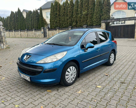 Пежо 207 2007 в Надворной на Automoto.ua Синий Пежо 207, объемом двигателя 1.56 л и пробегом 193 тыс. км за 3900 $, фото 6 на Automoto.ua