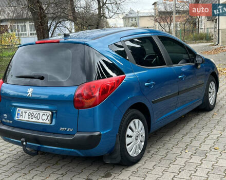 Пежо 207 2007 в Надворной на Automoto.ua Синий Пежо 207, объемом двигателя 1.56 л и пробегом 193 тыс. км за 3900 $, фото 22 на Automoto.ua