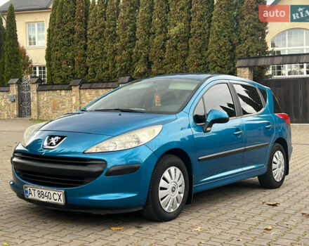 Синий Пежо 207, объемом двигателя 1.56 л и пробегом 195 тыс. км за 4250 $, фото 5 на Automoto.ua