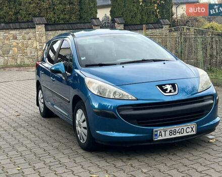 Пежо 207 2007 в Надворной на Automoto.ua Синий Пежо 207, объемом двигателя 1.56 л и пробегом 193 тыс. км за 3900 $, фото 12 на Automoto.ua