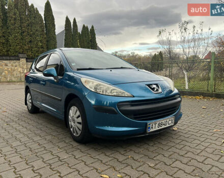 Пежо 207 2007 в Надворной на Automoto.ua Синий Пежо 207, объемом двигателя 1.56 л и пробегом 193 тыс. км за 3900 $, фото 5 на Automoto.ua
