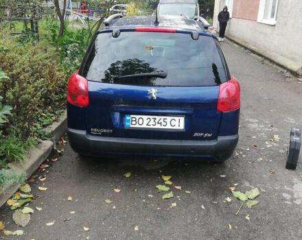 Пежо 207 2007 в Тернополе на Automoto.ua Синий Пежо 207, объемом двигателя 1.4 л и пробегом 212 тыс. км за 4800 $, фото 1 на Automoto.ua