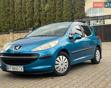 Синий Пежо 207, объемом двигателя 1.56 л и пробегом 195 тыс. км за 4250 $, фото 11 на Automoto.ua