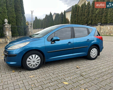 Пежо 207 2007 в Надворной на Automoto.ua Синий Пежо 207, объемом двигателя 1.56 л и пробегом 193 тыс. км за 3900 $, фото 7 на Automoto.ua