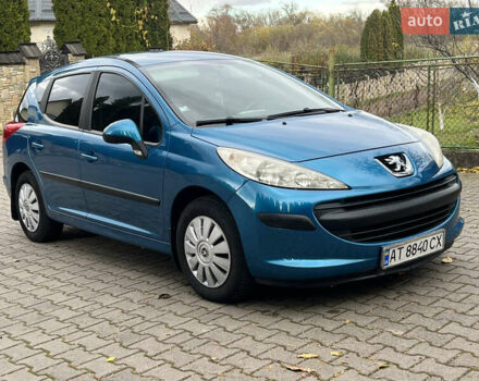 Пежо 207 2007 в Надворной на Automoto.ua Синий Пежо 207, объемом двигателя 1.56 л и пробегом 193 тыс. км за 3900 $, фото 21 на Automoto.ua