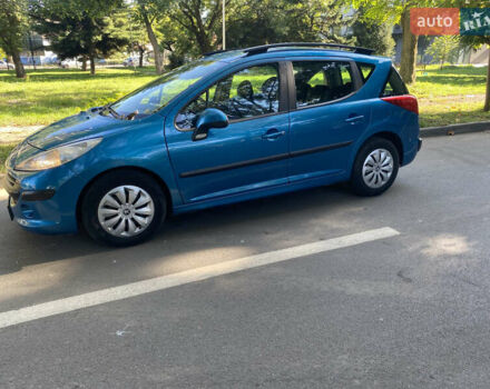 Синий Пежо 207, объемом двигателя 1.6 л и пробегом 229 тыс. км за 3500 $, фото 2 на Automoto.ua