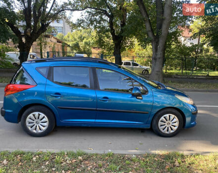 Синий Пежо 207, объемом двигателя 1.6 л и пробегом 229 тыс. км за 3500 $, фото 3 на Automoto.ua