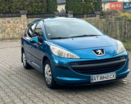 Синий Пежо 207, объемом двигателя 1.56 л и пробегом 195 тыс. км за 4250 $, фото 13 на Automoto.ua