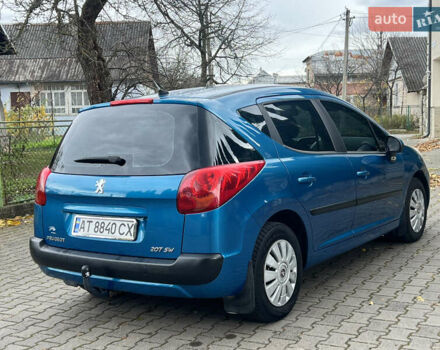 Пежо 207 2007 в Надворной на Automoto.ua Синий Пежо 207, объемом двигателя 1.56 л и пробегом 193 тыс. км за 3900 $, фото 10 на Automoto.ua