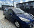 Синий Пежо 207, объемом двигателя 1.6 л и пробегом 94 тыс. км за 6500 $, фото 1 на Automoto.ua