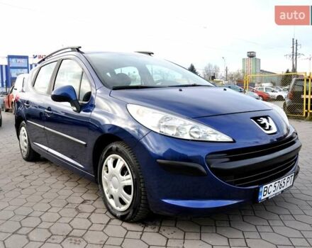 Синий Пежо 207, объемом двигателя 1.4 л и пробегом 250 тыс. км за 3800 $, фото 4 на Automoto.ua