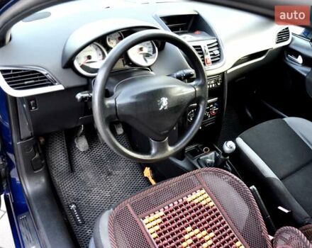 Синий Пежо 207, объемом двигателя 1.4 л и пробегом 250 тыс. км за 3800 $, фото 16 на Automoto.ua