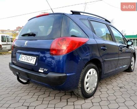 Синий Пежо 207, объемом двигателя 1.4 л и пробегом 250 тыс. км за 3800 $, фото 7 на Automoto.ua