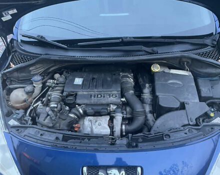 Синий Пежо 207, объемом двигателя 1.56 л и пробегом 192 тыс. км за 5300 $, фото 13 на Automoto.ua