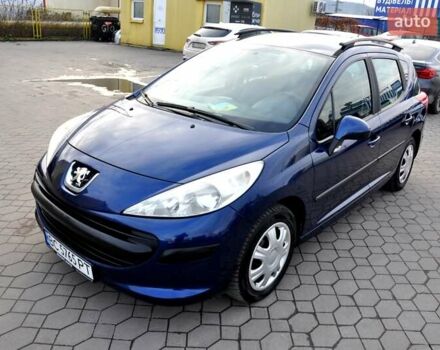 Синий Пежо 207, объемом двигателя 1.4 л и пробегом 250 тыс. км за 3800 $, фото 13 на Automoto.ua