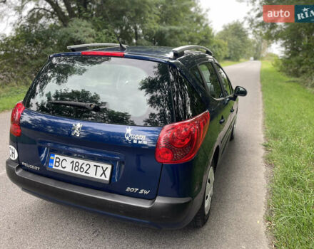 Синий Пежо 207, объемом двигателя 1.6 л и пробегом 94 тыс. км за 6500 $, фото 20 на Automoto.ua