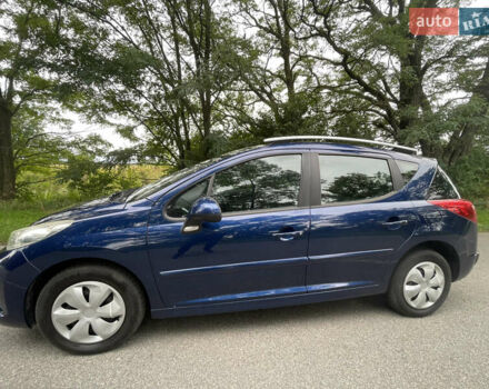 Синий Пежо 207, объемом двигателя 1.6 л и пробегом 94 тыс. км за 6500 $, фото 1 на Automoto.ua
