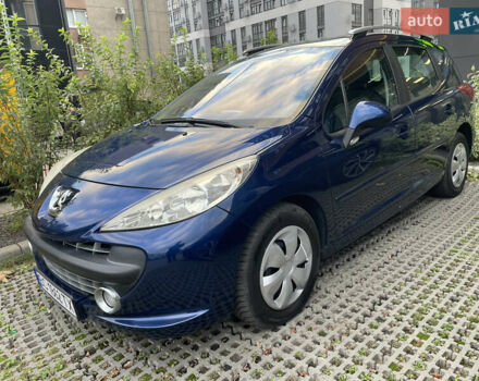 Синий Пежо 207, объемом двигателя 1.6 л и пробегом 94 тыс. км за 6500 $, фото 26 на Automoto.ua