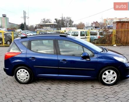 Синий Пежо 207, объемом двигателя 1.4 л и пробегом 250 тыс. км за 3800 $, фото 5 на Automoto.ua