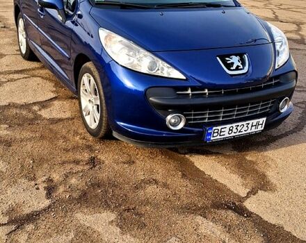 Синий Пежо 207, объемом двигателя 1.6 л и пробегом 96 тыс. км за 7500 $, фото 1 на Automoto.ua