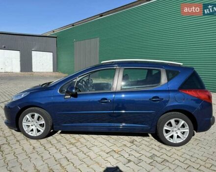 Синий Пежо 207, объемом двигателя 1.6 л и пробегом 97 тыс. км за 7500 $, фото 16 на Automoto.ua
