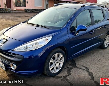 Синий Пежо 207, объемом двигателя 1.6 л и пробегом 96 тыс. км за 7500 $, фото 2 на Automoto.ua