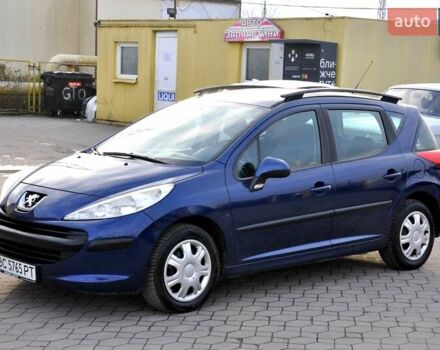 Синий Пежо 207, объемом двигателя 1.4 л и пробегом 250 тыс. км за 3800 $, фото 26 на Automoto.ua