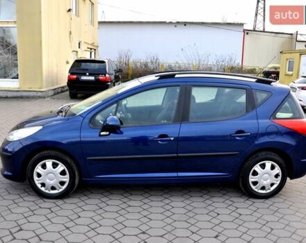 Синий Пежо 207, объемом двигателя 1.4 л и пробегом 250 тыс. км за 3800 $, фото 12 на Automoto.ua