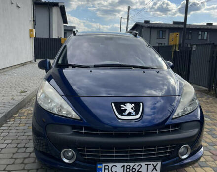 Синий Пежо 207, объемом двигателя 1.6 л и пробегом 94 тыс. км за 6500 $, фото 2 на Automoto.ua