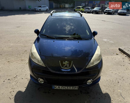 Синій Пежо 207, об'ємом двигуна 1.4 л та пробігом 265 тис. км за 4500 $, фото 13 на Automoto.ua