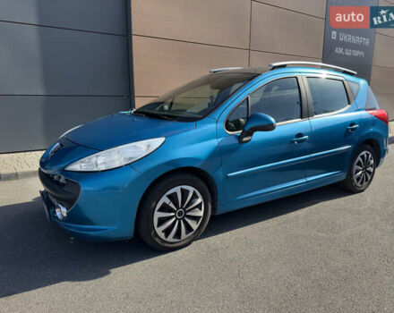 Синий Пежо 207, объемом двигателя 1.6 л и пробегом 220 тыс. км за 5700 $, фото 1 на Automoto.ua