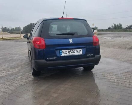 Пежо 207 2009 в Тернополе на Automoto.ua Синий Пежо 207, объемом двигателя 1.4 л и пробегом 230 тыс. км за 4250 $, фото 7 на Automoto.ua