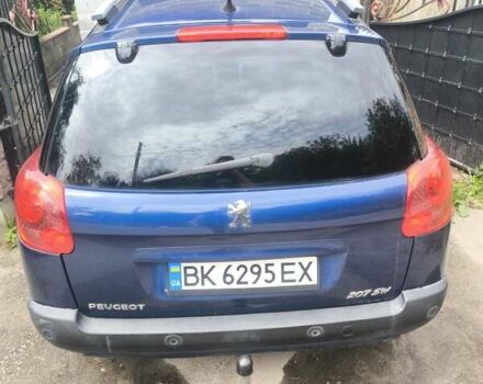 Синій Пежо 207, об'ємом двигуна 1.6 л та пробігом 192 тис. км за 4300 $, фото 30 на Automoto.ua