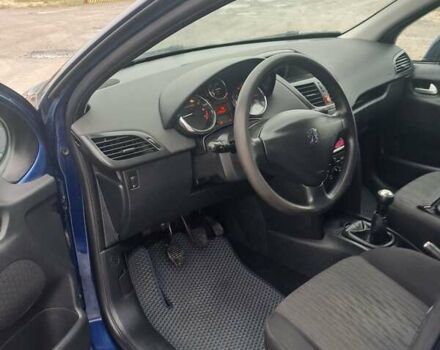 Пежо 207 2009 в Тернополе на Automoto.ua Синий Пежо 207, объемом двигателя 1.4 л и пробегом 230 тыс. км за 4250 $, фото 6 на Automoto.ua