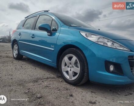 Синий Пежо 207, объемом двигателя 1.4 л и пробегом 240 тыс. км за 5000 $, фото 8 на Automoto.ua