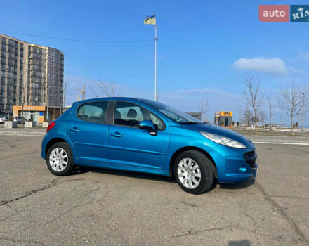 Синий Пежо 207, объемом двигателя 1.56 л и пробегом 198 тыс. км за 4700 $, фото 1 на Automoto.ua