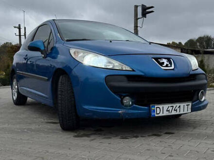 Синий Пежо 207, объемом двигателя 1.4 л и пробегом 189 тыс. км за 3700 $, фото 1 на Automoto.ua