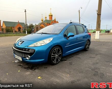 Синий Пежо 207, объемом двигателя 1.6 л и пробегом 125 тыс. км за 4850 $, фото 1 на Automoto.ua