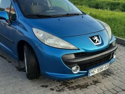 Синий Пежо 207, объемом двигателя 1.4 л и пробегом 225 тыс. км за 3700 $, фото 1 на Automoto.ua