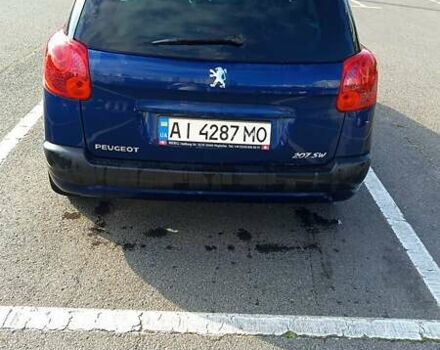 Синій Пежо 207, об'ємом двигуна 1.6 л та пробігом 290 тис. км за 5200 $, фото 1 на Automoto.ua