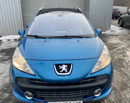 Синій Пежо 207, об'ємом двигуна 1.6 л та пробігом 107 тис. км за 4750 $, фото 1 на Automoto.ua