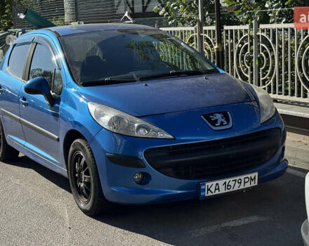 Синий Пежо 207, объемом двигателя 1.6 л и пробегом 136 тыс. км за 5700 $, фото 1 на Automoto.ua