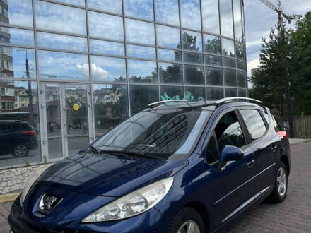 Синий Пежо 207, объемом двигателя 1.6 л и пробегом 241 тыс. км за 4700 $, фото 1 на Automoto.ua