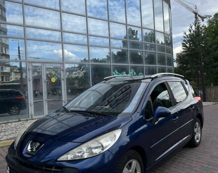 Синій Пежо 207, об'ємом двигуна 1.6 л та пробігом 241 тис. км за 4700 $, фото 1 на Automoto.ua