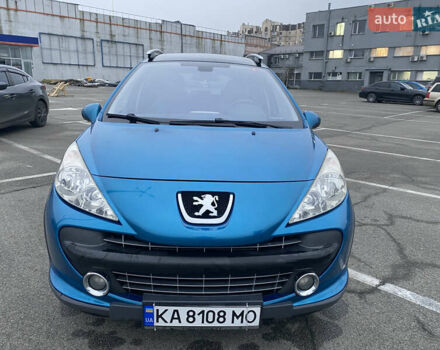 Синий Пежо 207, объемом двигателя 1.6 л и пробегом 104 тыс. км за 5250 $, фото 1 на Automoto.ua