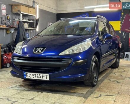Синий Пежо 207, объемом двигателя 1.4 л и пробегом 250 тыс. км за 2750 $, фото 1 на Automoto.ua