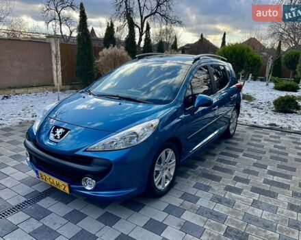 Синий Пежо 207, объемом двигателя 1.6 л и пробегом 171 тыс. км за 5999 $, фото 1 на Automoto.ua
