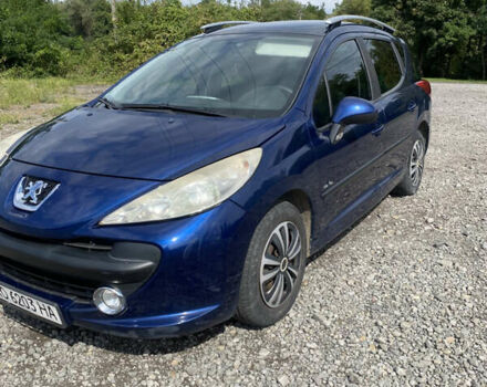 Синій Пежо 207, об'ємом двигуна 1.4 л та пробігом 185 тис. км за 3300 $, фото 1 на Automoto.ua