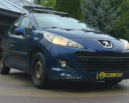 Синий Пежо 207, объемом двигателя 1.4 л и пробегом 231 тыс. км за 3900 $, фото 1 на Automoto.ua